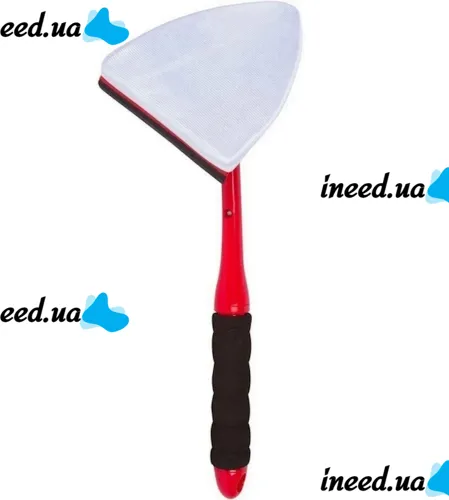 Універсальна щітка Pane DR by Fuller Brush для миття вікон і стекол з телескопічною ручкою, щітка скребок для чищення дзеркал з насадками Червоний