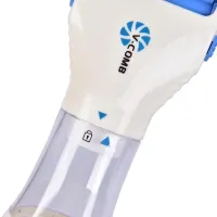 Электрическая расческа для удаления вшей и гнид Licetec V-Comb WN-38 с вакуумом, Гребень от блох с насадкой из нержавеющей стали для животных Белая