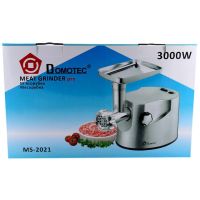 Электрическая мясорубка с соковыжималкой Domotec MS-2021 3000W в металическом корпусе