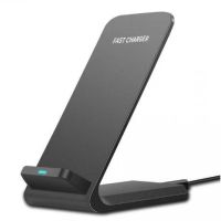 Wireless Charging-Stand Wireless charger Fast Charge Charger two Coils, Docking Station