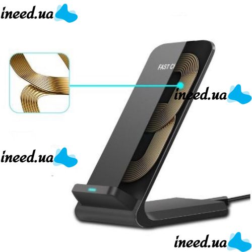 Wireless Charging-Stand Wireless charger Fast Charge Charger two Coils, Docking Station