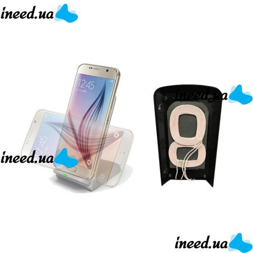 Wireless Charging-Stand Wireless charger Fast Charge Charger two Coils, Docking Station