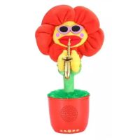 Портативная Bluetooth колонка Dancing Flower G26, Red, Танцующий и поющий цветок красная