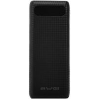 Portable Charger Power Bank Awei P70K 20000 mAh Black, Black
