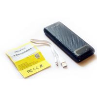Portable Charger Power Bank Awei P70K 20000 mAh Black, Black