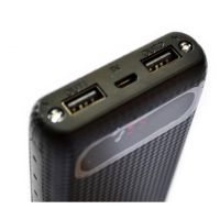 Portable Charger Power Bank Awei P70K 20000 mAh Black, Black