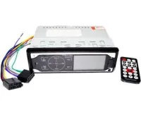 Universal car radio 1DIN ISO Pioneer MP3-3881 with touch buttons and remote control, Touch radio player in the car with USB and SD