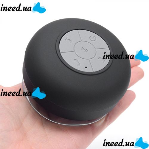 Waterproof Portable Bluetooth MP3 Speaker HB Pebble X-1 for Shower with Suction Cup