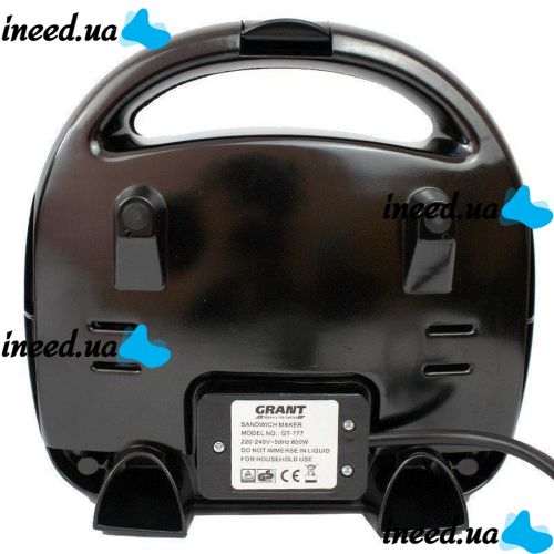 Sandwich maker sandwich maker multi-baker 4 in 1 Steinberg ST-779 1200W 4in1 Grant GT-779 1200W grey grill, waffle iron, walnut GrandHoff sandwich maker