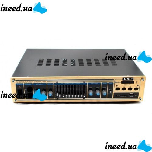 UKC KA3000 300W Stereo Sound Power Amplifier with Karaoke and Bluetooth