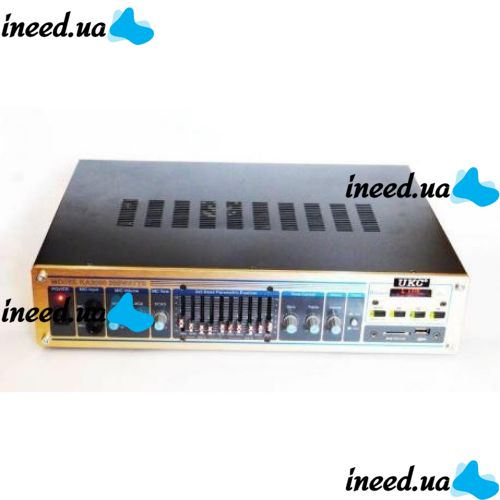 UKC KA3000 300W Stereo Sound Power Amplifier with Karaoke and Bluetooth