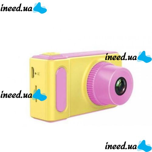 Детский цифровой фотоаппарат Photo Camera Kids T1 / V7, Детская USB фото камера с записью видео, играми и цветным экраном DVR Baby Camera