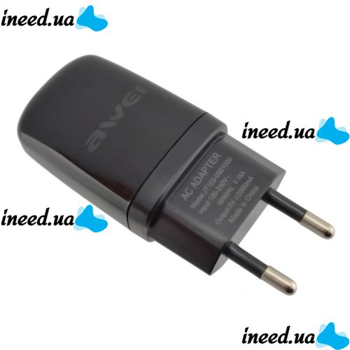 Сетевой USB адаптер Awei C-821 5V 2A