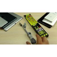 Кабель, шнур Awei CL-930C 2 в 1 Lightning і Micro USB, сріблястий