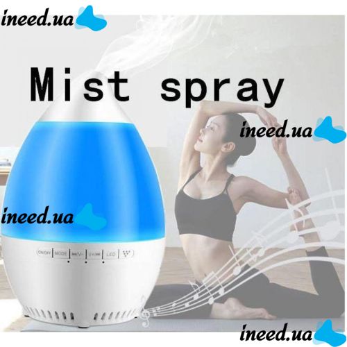 Wireless Portable Bluetooth Speaker with Humidifier JT-315 Green, Green Humidifier Green