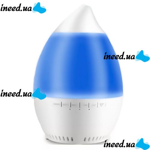 Wireless Portable Bluetooth Speaker with Humidifier JT-315 Blue, Blue Humidifier Blue