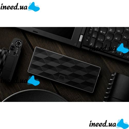 Бездротова портативна Bluetooth колонка Xiaomi Mi Speaker Square Box NDZ-03-GB Fxr4043gl Black чорна