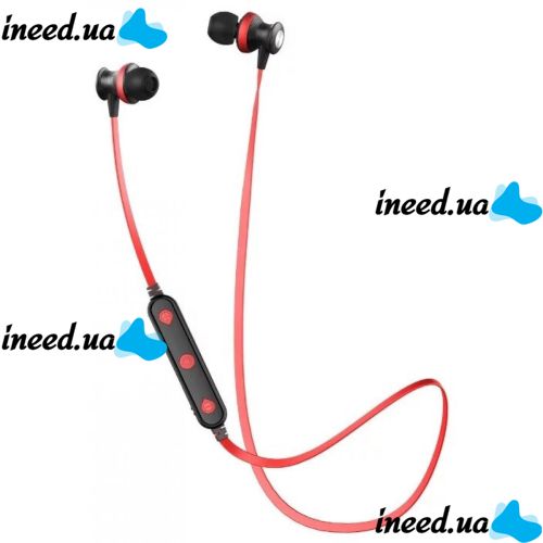 Бездротові Bluetooth навушники Awei B990bl Red, червоні