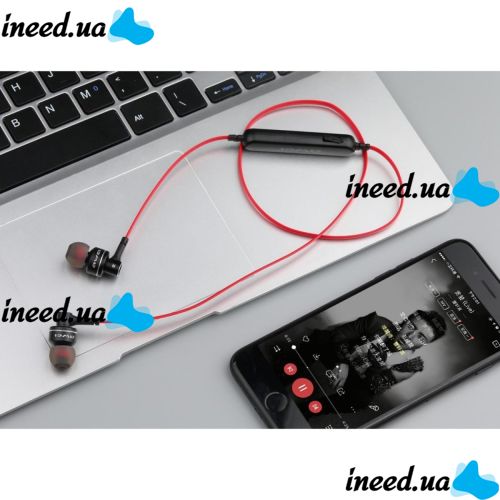 Бездротові Bluetooth навушники Awei B990bl Red, червоні