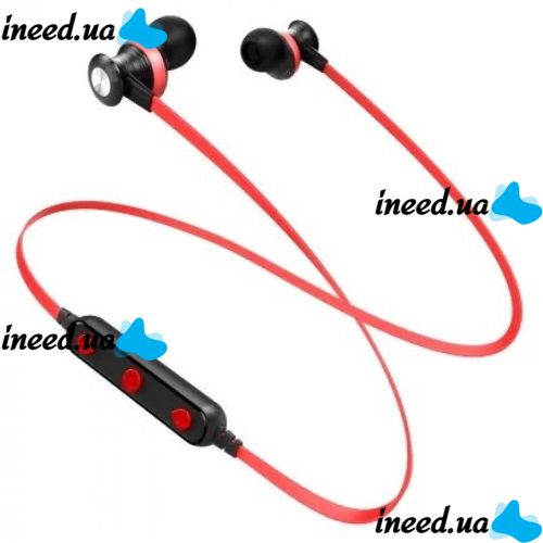 Бездротові Bluetooth навушники Awei B990bl Red, червоні