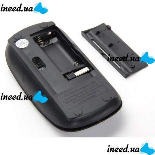 Бездротова оптична мишка UKC G132 Black, чорна 139C Black, миша V82