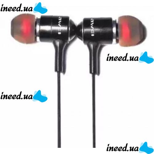 Бездротові Bluetooth навушники Awei B930bl Black, чорні