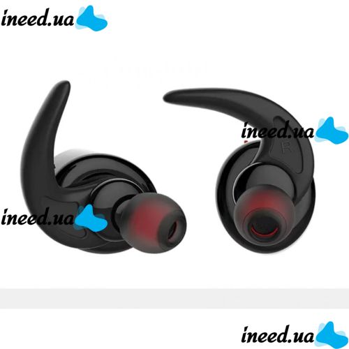 Wireless Bluetooth Headphones Awei T1 Twins Earphones Black, Black