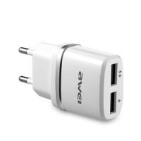 Awei C-930 USB Network Adapter for 2 USB 5V, 2.1A from 220V network