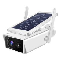 Уличная автономная WI-FI камера видеонаблюдения Solar ABQ-Q1 Full HD с солнечной батареей, Беспроводная IP видеокамера для наружного наблюдения