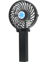 Ручний міні вентилятор Handy Mini Fan WX - 6508 USB акумуляторний настільний вентилятор трансформер зі складною ручкою і знімним акумулятором