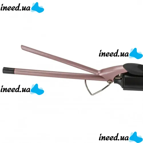 Gemei GM-2825 ceramic pro 9mm professional thin curling iron for small curls, Tourmaline-coated Afro, Gemmy Curling Iron