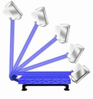 Посилені торгові ваги Domotec на 100 кг 30х40 FOLD з Залізною головою, товарні, базарні до 100кг посилена платформа Спартак, Matrix MX-425
