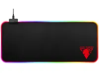 Gaming computer mouse pad Jedel MP-02 30x80 cm gaming surface with RGB backlight for PC and laptop computer mouse from USB XL-1747