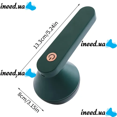 Lemex Lint Trimmer Cordless Cordless Spool Remover with USB Charging, Electric Spool Trimmer Green