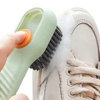 Multifunctional Universal Brush MHZ Cleaning Brush for Cleaning Clothes and Shoes, Dishwashing Brush with Detergent Dispenser