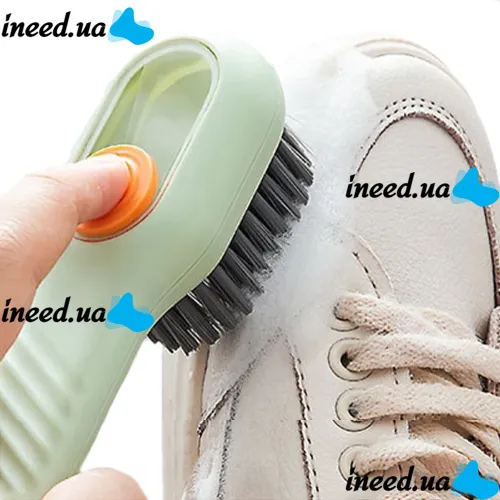 Multifunctional Universal Brush MHZ Cleaning Brush for Cleaning Clothes and Shoes, Dishwashing Brush with Detergent Dispenser