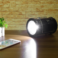 Кемпинговый фонарик с солнечное зарядкой для телефона USB SH-5800T 6led кемпинговая лампа на солнечной батарее, аккумуляторный фонарь G-85