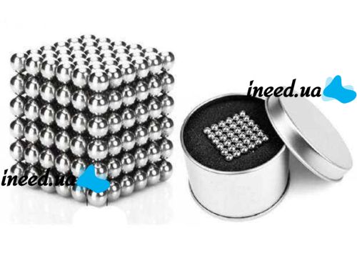 Neocube Original Neocube Silver 216 balls 5mm in a box Silver