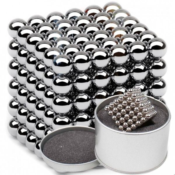 Neocube Original Neocube Silver 216 balls 5mm in a box Silver