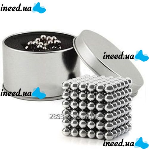 Neocube Original Neocube Silver 216 balls 5mm in a box Silver
