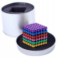 Neocube Rainbow Original, Mixed Colors, 216 5mm Beads in a Box
