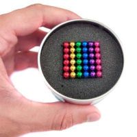 Neocube Rainbow Original, Mixed Colors, 216 5mm Beads in a Box