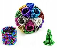 Neocube Rainbow Original, Mixed Colors, 216 5mm Beads in a Box