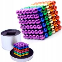 Neocube Rainbow Original, Mixed Colors, 216 5mm Beads in a Box