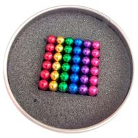 Neocube Rainbow Original, Mixed Colors, 216 5mm Beads in a Box