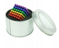 Neocube Rainbow Original, Mixed Colors, 216 5mm Beads in a Box