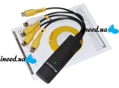 4-channel EasyCap USB2.0 Easy Cap Video Capture Card