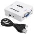 Конвертер с HDMI на VGA адаптер видео с аудио 1080P HDV-630 VGA-01
