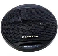 Car Speakers Acoustics Megavox MD-459-S3 10 cm 230W 2pcs in Car, Round 3-way Speakers Megavox in Car, Car Acoustics 230W Black