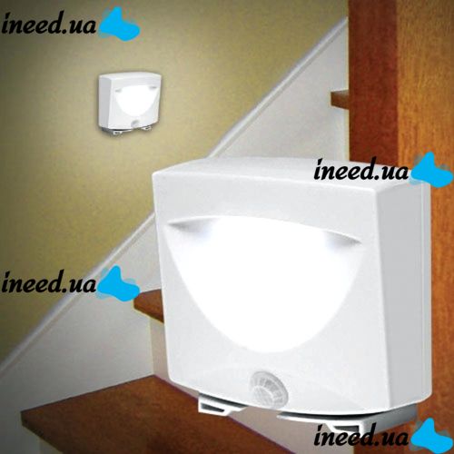 Універсальна Led підсвічування, світильник Mighty Light Night Lights Світлодіодна лампа з датчиком руху